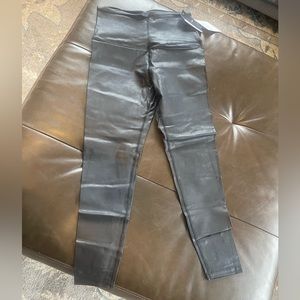 BEYOND YOGA LUXE LEATHERETTE HIGH WAISTED MIDI LEGGING